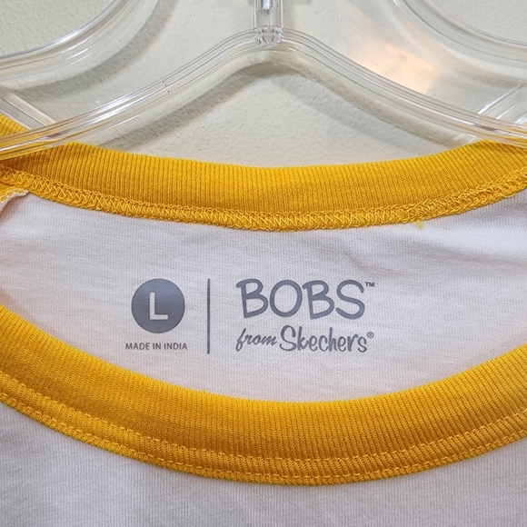 Bob's sketchers You're the cats meow graphic raglan t-shirt woman's size large - Picture 2 of 8